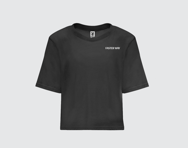 FASTer Way Madrid Leg Day Crop Tee